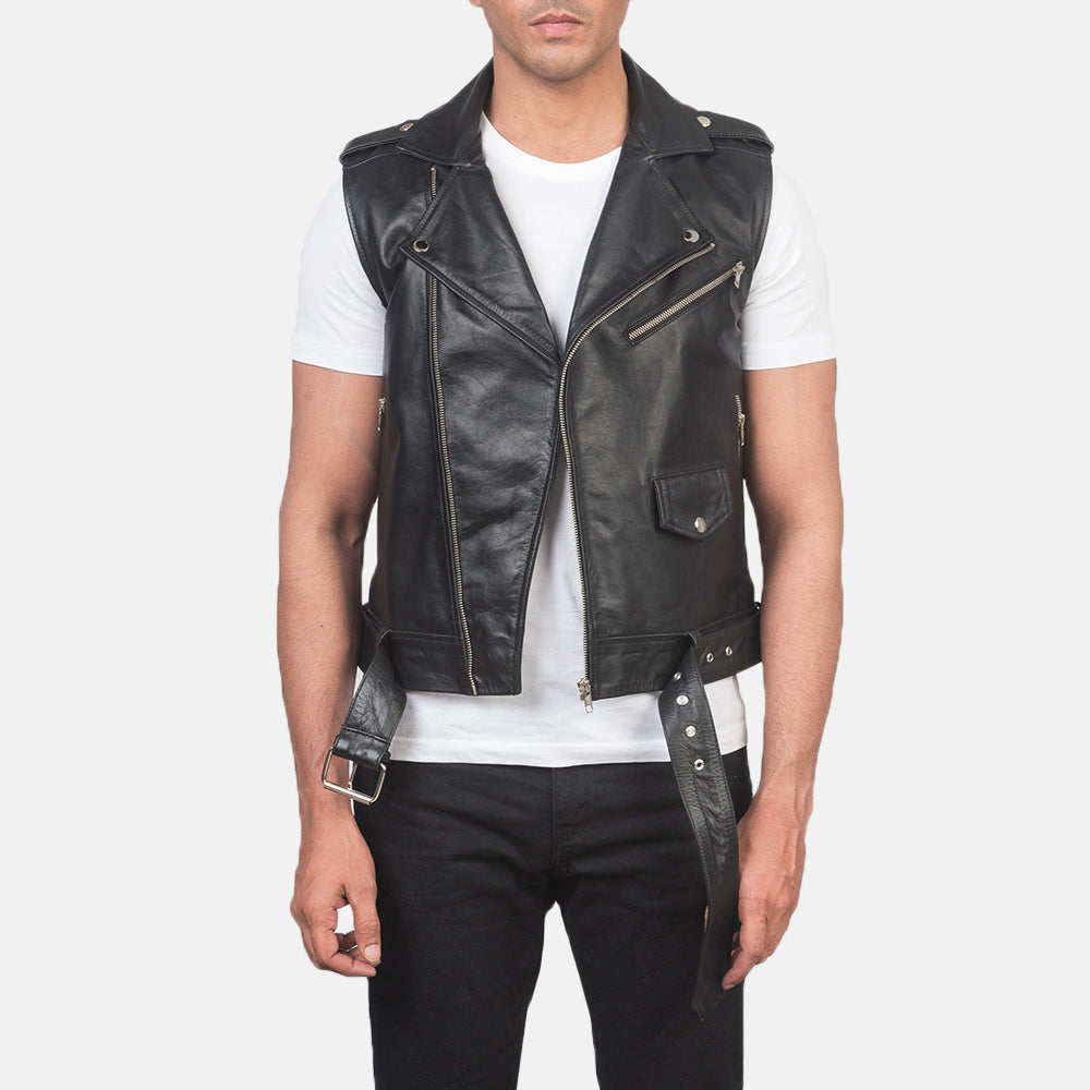 Men’s Leather Vest